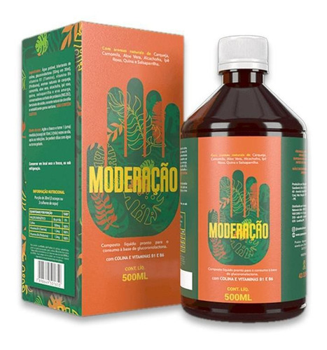 Moderação Digestivo Natural Detox Imunidade 500ml