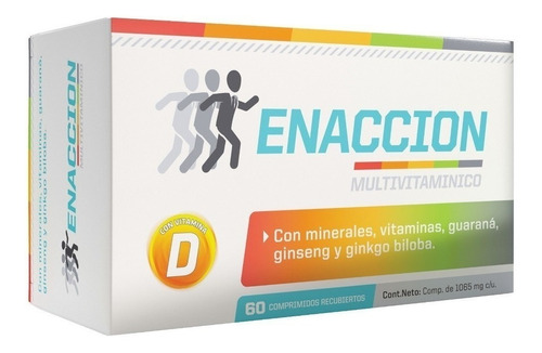 Ena Sport Enacción 60 Comprimidos Multivitamínico Energía