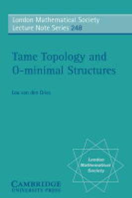 Libro Tame Topology And O-minimal Structures - Lou Van De...