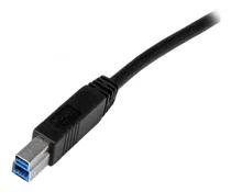 Comprar Cable Usb 3.0 Startech Usb A Macho - Usb B Macho 1 Metro Color Negro