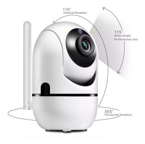 Camara Inteligente Ip Wifi Auto Seguimiento Full Hd 351-2