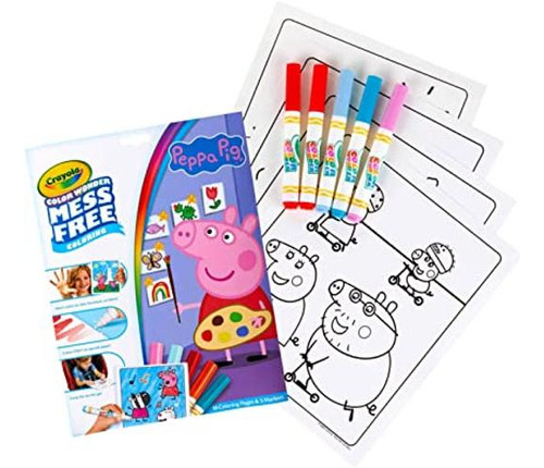 Crayola Cuaderno Para Colorear Pistas De Blue Color Wonder