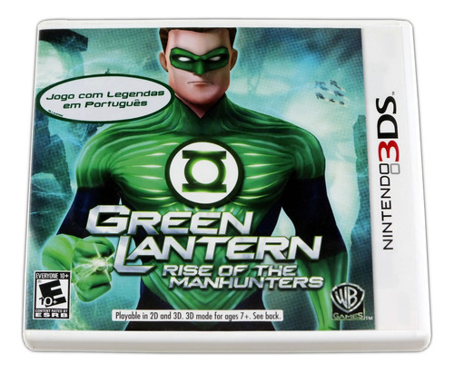 Green Lantern Rise Of The Manhunters Original Nintendo 3ds