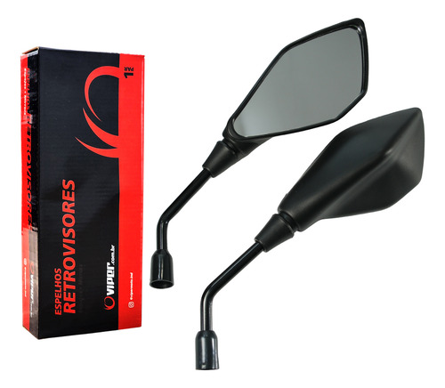 Retrovisor Kawasaki Z400 Par Rosca Honda Fixo