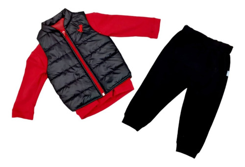 Conjunto Invierno Niño Bebé 3 Piezas  Miky 244029 #18 M 