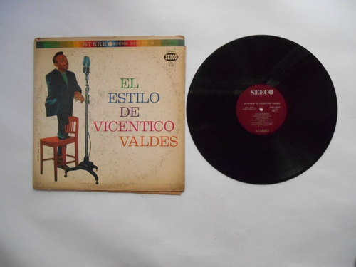 Lp Vinilo Vicentico Valdés El Estilo De Vicentico Usa 1961