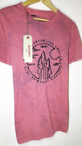 Remera Los Angeles Pink Levis