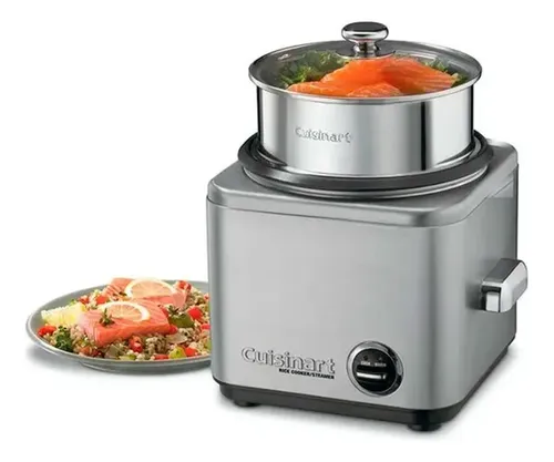 Panela Elétrica Cuisinart 650W em Aço Escovado Prata