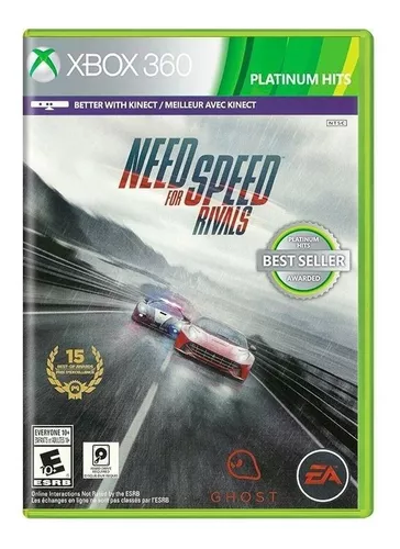 Need for Speed: Rivals (Platinum Hits) (Better with Kinect) - XBOX 360