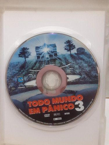 Dvd Filme Todo Mundo Em Pânico 3 Comédia De Terror A. Faris (Usado)
