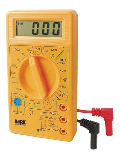 Multímetro Digital Con Frecuencia / Buzzer Mp-6010
