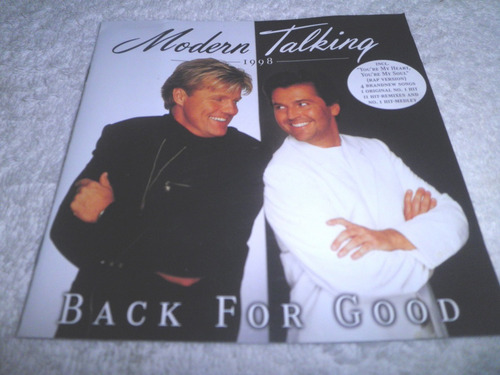 Cd Original Importado Modern Talking - Back For Good (1998)