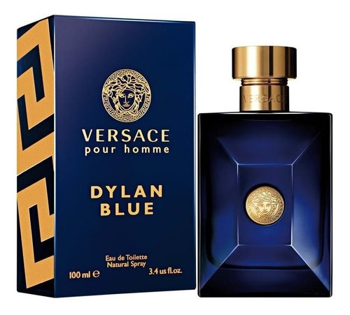 Imagen 1 de 2 de Versace Dylan Blue 100 ml Edt - Original P/caballero