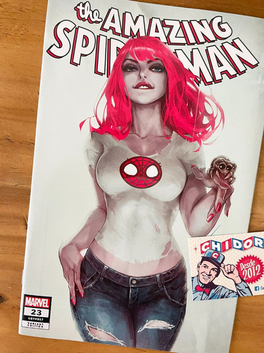 Comic - Amazing Spider-man #23 Ivan Tao Mj Variant Sexy