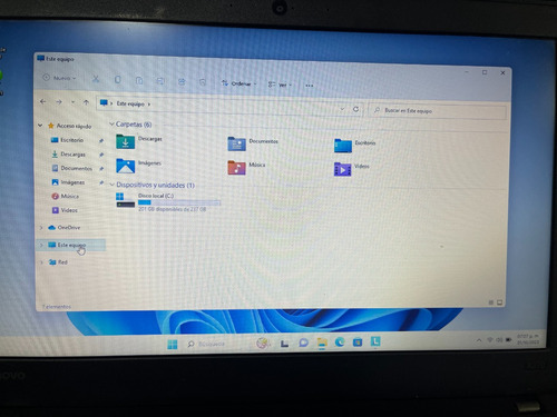 Laptop Lenovo Thinkpad X270 Ci5 | 512gb Ssd | 16gb | Win11+o Negro (Reacondicionado)