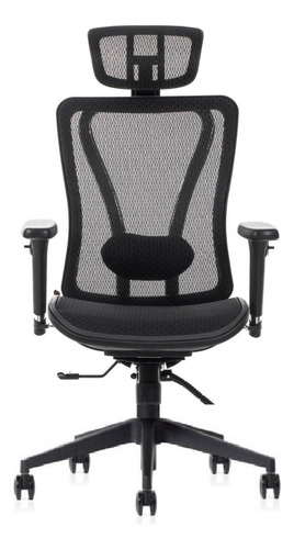 Cadeira Para Escritório Em Tela Mesh - Mk-4000tn Cor Cinza Material Do Estofamento Tecido