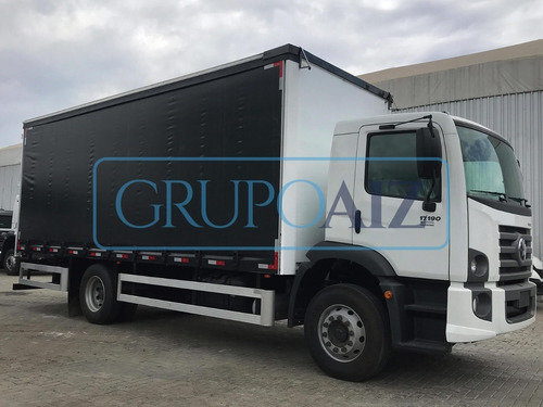 Caminhão Com Baú Sider Vw 17.190 Robust 20/21