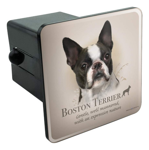 Graphics And More Boston Terrier Tapon Para Enganche Perro