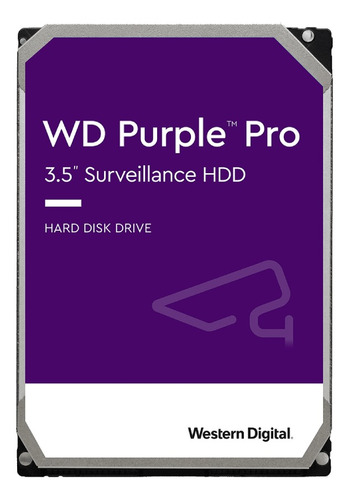 Hd Dvr Vigilancia 3,5  18tb Wd Purple Pro - Wd181purp