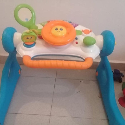 Andador 3 En 1 Con Luz Y Sonidos Winfun Blanco Y Naranja (Usado)