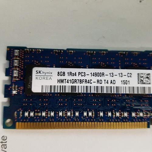 Imagem 2 de 4 de Kit Memória Ram 32gb (4x8gb) 1866mhz - Apple Mac Pro 2013 6