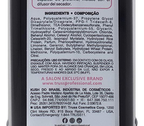 Crema Para El Cabello Truss Curly Light Leave-in Curl Activa