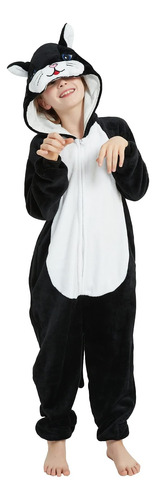 Acogna Animal Cat Onesie Disfraz De Pijama Para Niños Traje