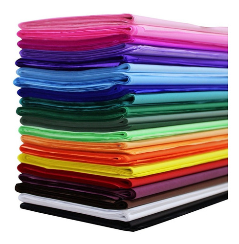 Imagem 1 de 1 de Papel De Seda 50x70 Cm. Para Pipa E Rococó Com 100 Unidades