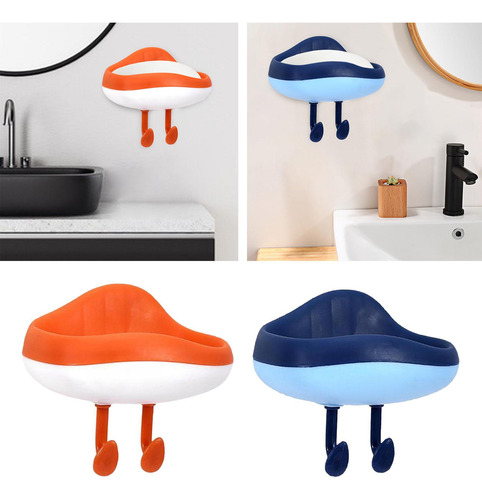 Jabonera Con Soporte De Pared, Forma De Caricatura, Bolsa,
