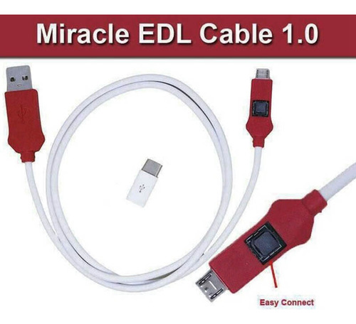 Cable Miracle Edl Para Xiao Mi Y Flash Y Abierto Para 9008 P