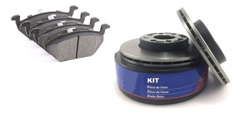 Kit De Discos + Pastillas De Freno Lpr Vw Suran Fox 256mm