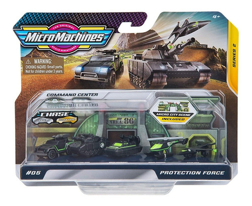Micromachines Series 2 Protection Force 5 Vehiculos