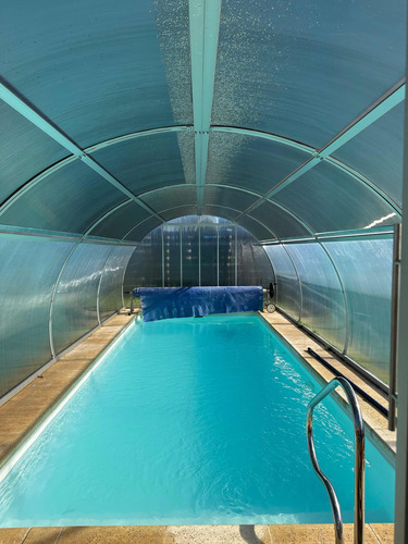 Cabaña Con Piscina Climatizada Cerrada Y Jacuzzi