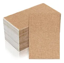 Comprar 100 Servilletas Desechables De Yute 13''x16'' Para Fiestas