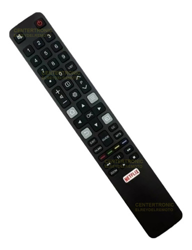 Imagen 1 de 6 de Control Remoto Smart Tv Netflix Tcl Hitachi Rca Nxtsmartfs