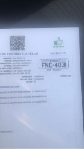 Volkswagen Voyage 2014 1.6 Msi Comfortline Total Flex 4p