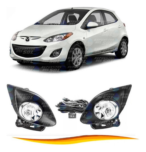 Kit Neblineros Para Mazda 2 2010 2015