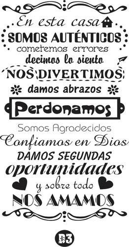 Frases Decorativas Frases Hogar Fácil De Instalar
