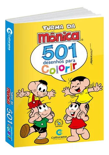 KIT - TURMA DA MONICA PARA PINTAR - Selecta Livros