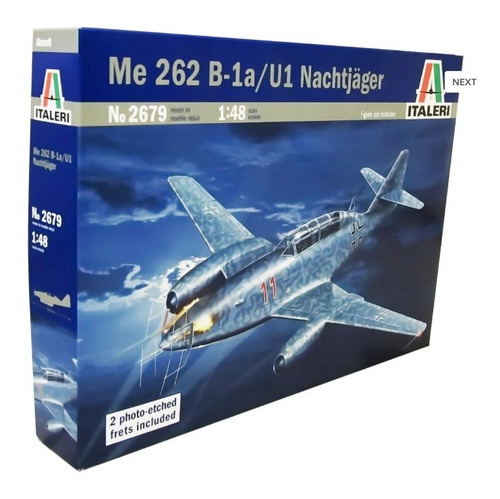 Avion Messerschmitt 262 B-1a /u1 Escala 1:48 Es Un Armable