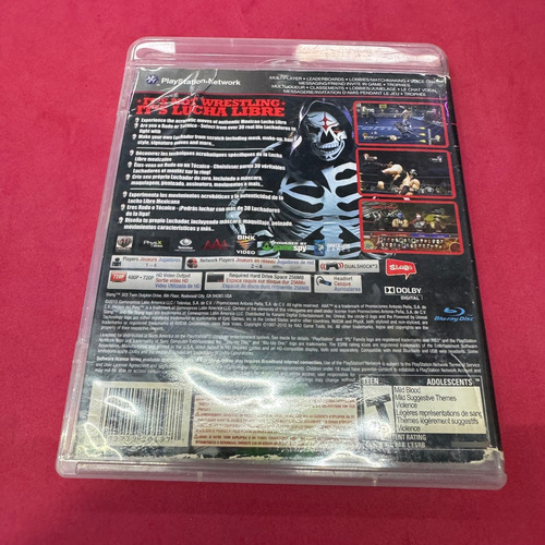 Lucha Libre Heroes Del Ring Play Station3 Ps3 Original. D (Usado)