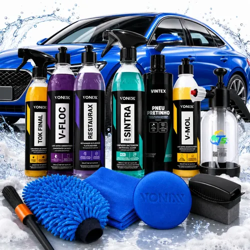 Kit Lavagem Automotiva Vonixx
