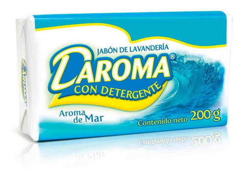 Jabón De Lavandería En Barra Daroma Con Detergente 200g