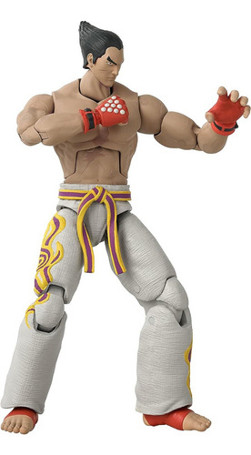 Dimensões do jogo Tekken Figures Kazuya Mishima (bandai)