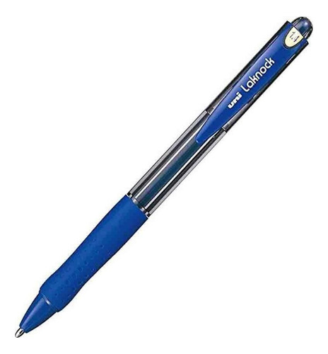 Caneta Esferográfica Laknock Sn-100 Azul 1.4mm Uni