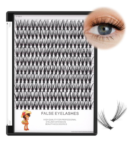 Bodermincer Extensiones De Pestañas Postizas Individuales Mi