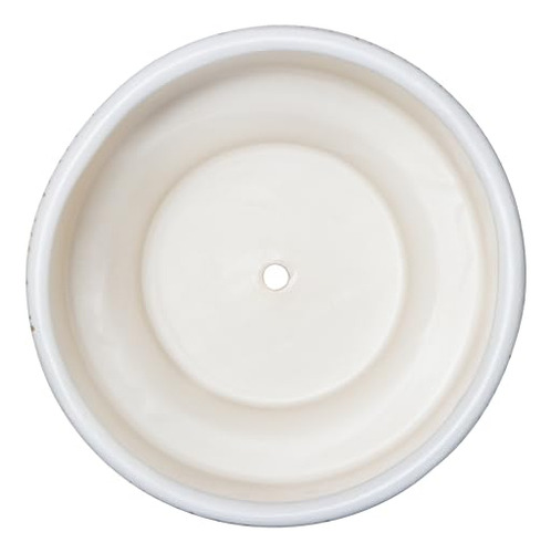 Maceta Blanca De La Granja Kurrajong Con Soporte | Maceta De