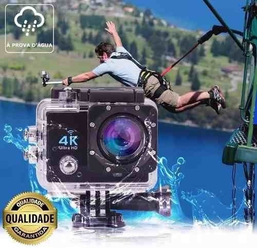 Câmera Action Go Cam Pro Ultra 4k Sport Wifi A Prova Dágua
