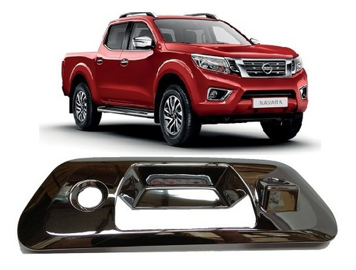 Aplique Cromado Tapa Trasera De Nissan Np300 2016