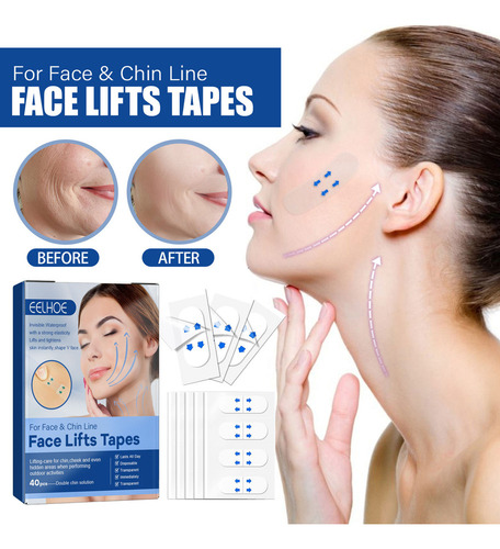 Q Parche Lifting Facial Invisible Que Encoge Y Estira La